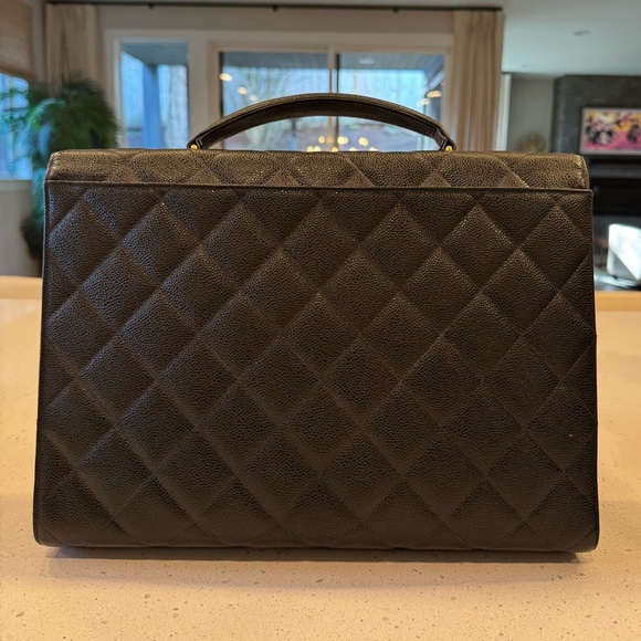 Chanel vintage caviar quilted business bag - Picture 2 of 14